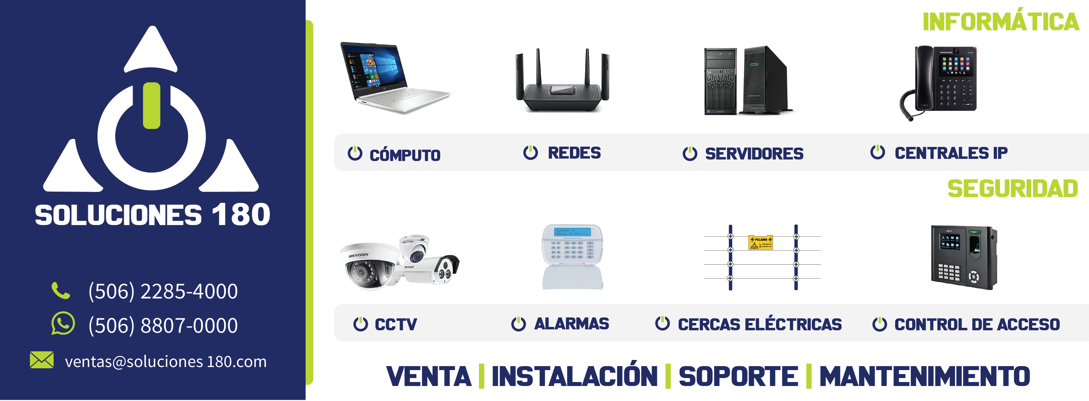 Banner de Soluciones 180